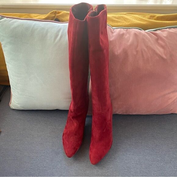 Via Spiga Suede Tall Boots - Picture 6 of 13